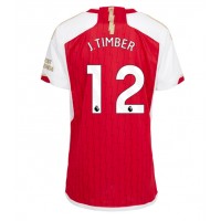 Arsenal Jurrien Timber #12 Domaci Dres za Ženska 2023-24 Kratak Rukav